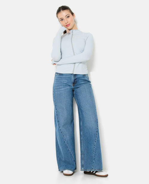 Gilet zippé en matière sculptante - PIMKIE - 7