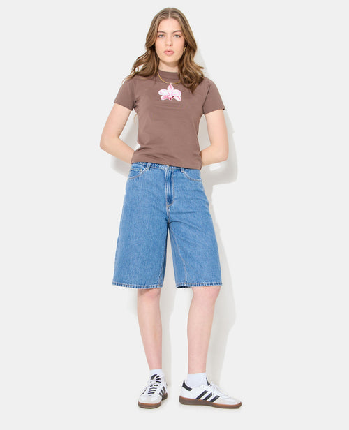 T-shirt ajusté avec orchidée - PIMKIE - 3