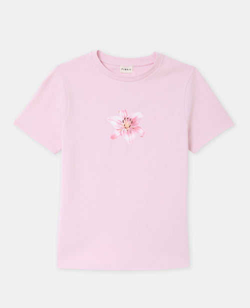 T-shirt ajusté avec lys - PIMKIE - 4