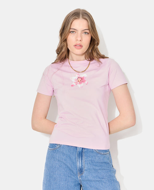 T-shirt ajusté avec lys - PIMKIE - 5