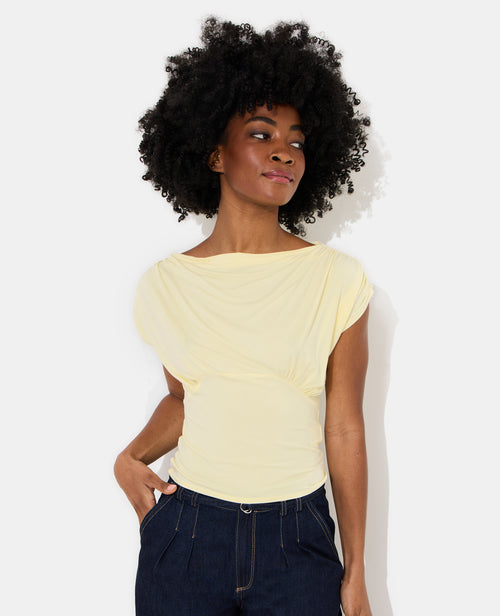 Top fluide avec drapé - PIMKIE - 5