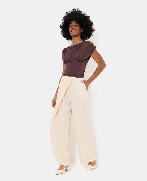 Top fluide avec drapé - PIMKIE - 3