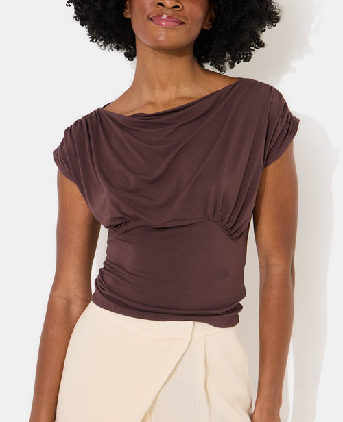 Top fluide avec drapé - PIMKIE - 5