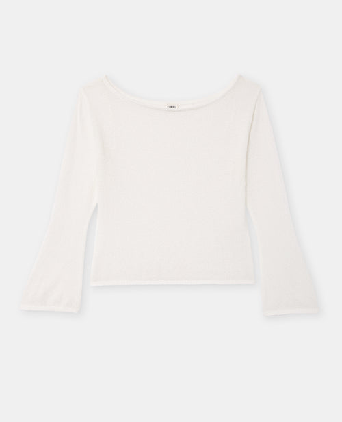 Pull en maille légère et transparente manches flare - PIMKIE - 4