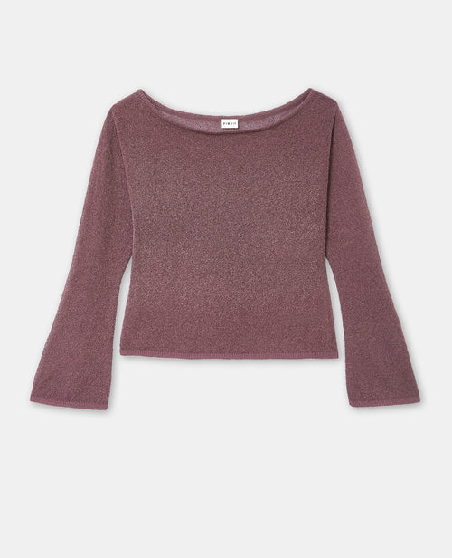 Pull en maille légère et transparente manches flare - PIMKIE - 4