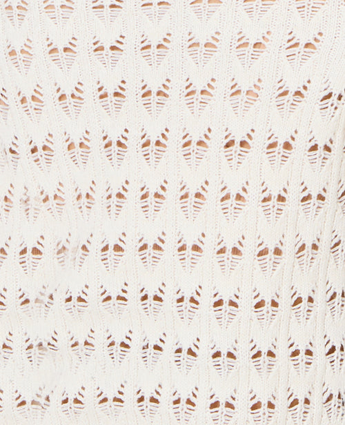 Gilet en maille ajourée avec boutons perles - PIMKIE - 7