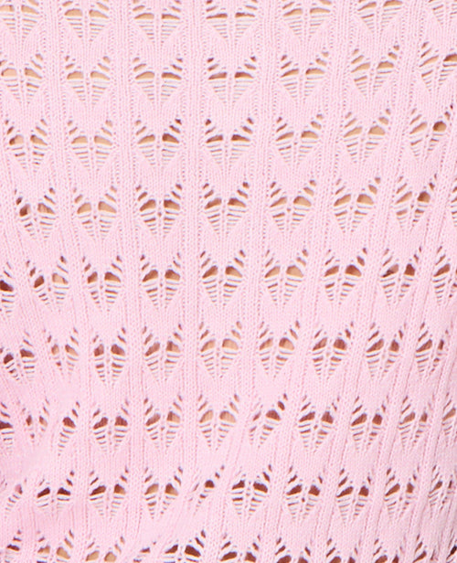 Gilet en maille ajourée avec boutons perles - PIMKIE - 7