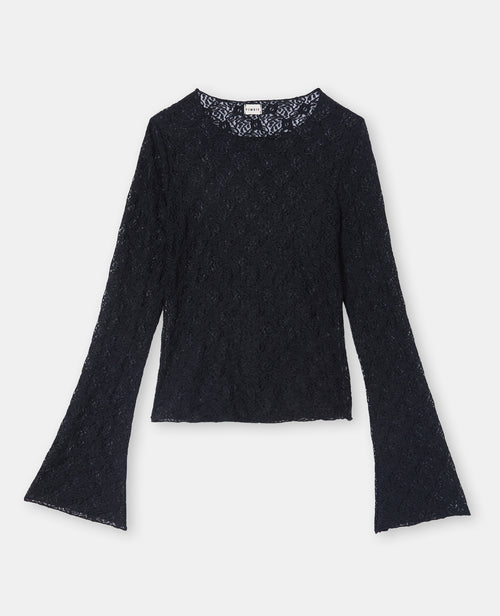 Top en dentelle manches flare - PIMKIE - 4
