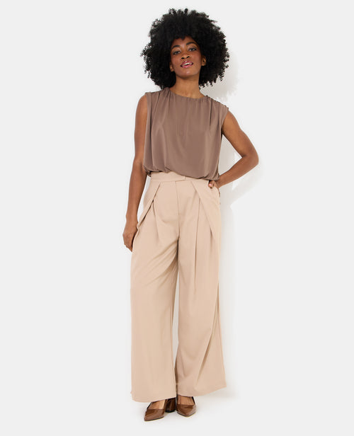 Top boule sans manches en maille fluide - PIMKIE - 3