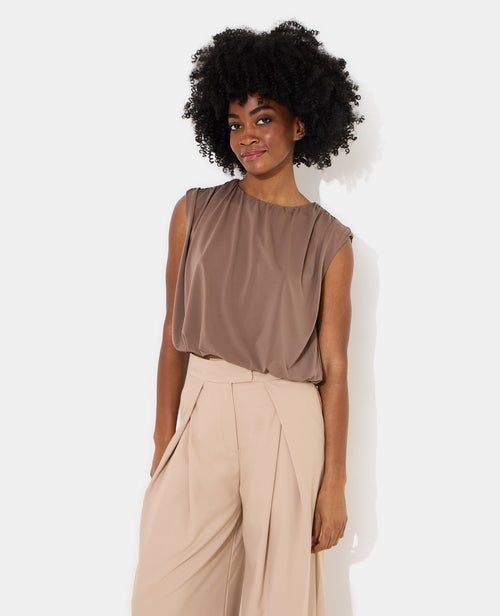 Top boule sans manches en maille fluide - PIMKIE - 5