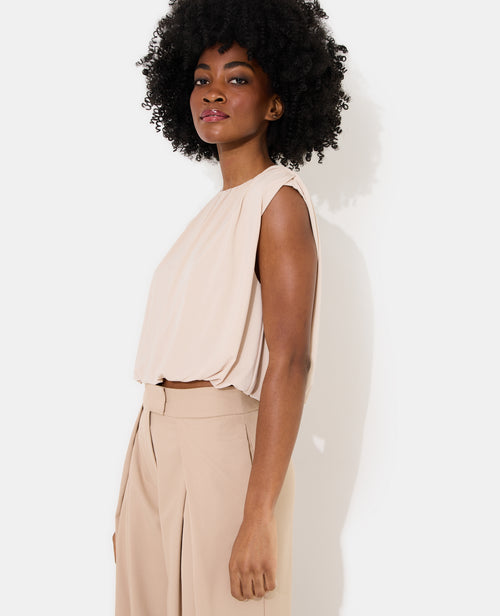 Top boule sans manches en maille fluide - PIMKIE - 5