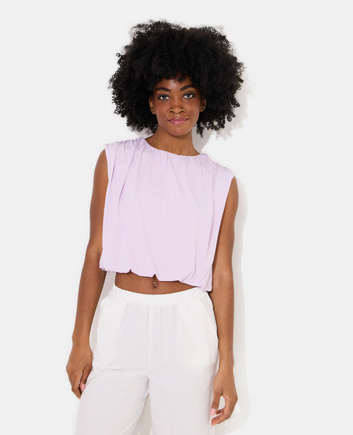 Top boule sans manches en maille fluide - PIMKIE - 5