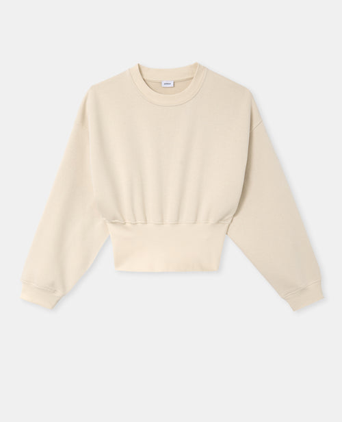 Sweat court avec bord-côtes large - PIMKIE - 4