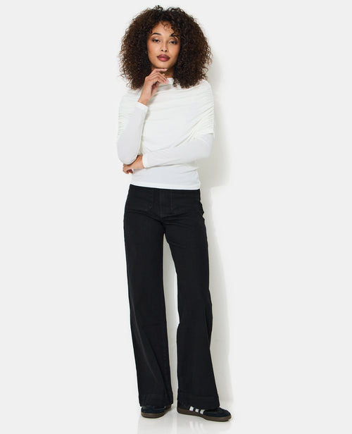 Top manches longues avec cape intégrée - PIMKIE - 3