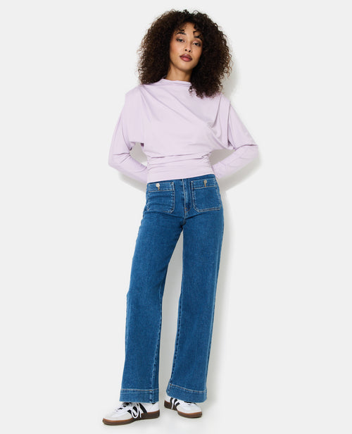 Top manches chauve-souris avec pinces et fronces - PIMKIE - 3