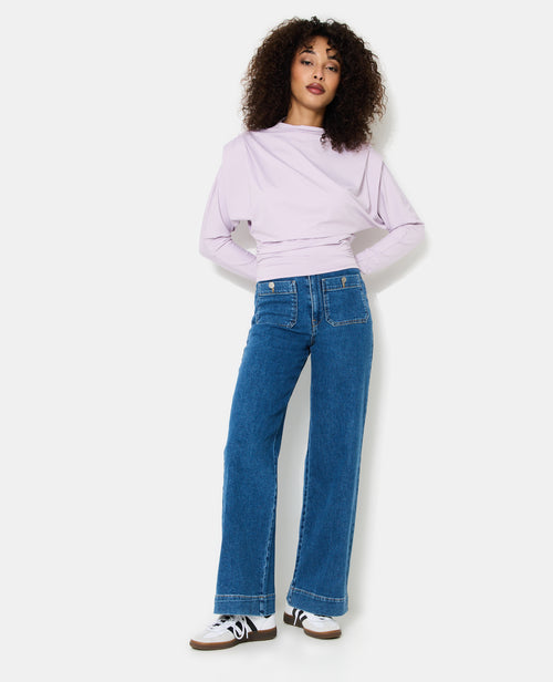 Top manches chauve-souris avec pinces et fronces - PIMKIE - 7