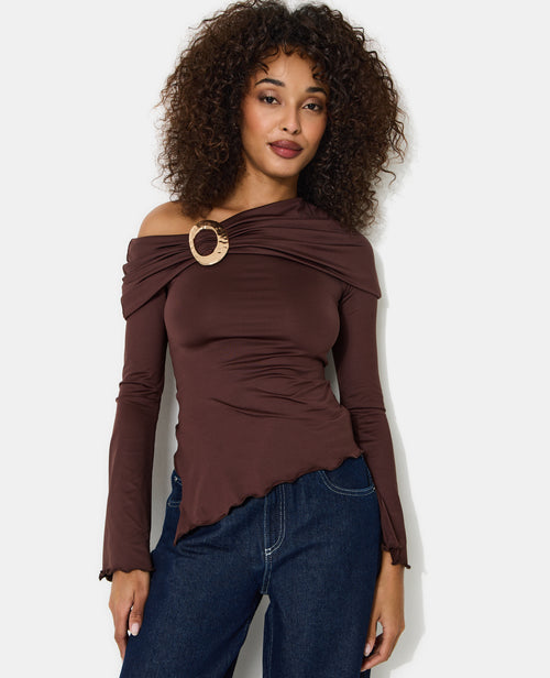 Top asymétrique avec détail bijou - PIMKIE - 4