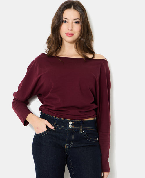 Top manches chauve-souris avec étoile contrastée - PIMKIE - 7