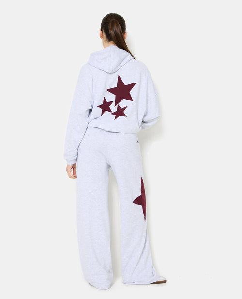 Sweat capuche oversize avec étoiles contrastées - PIMKIE - 7