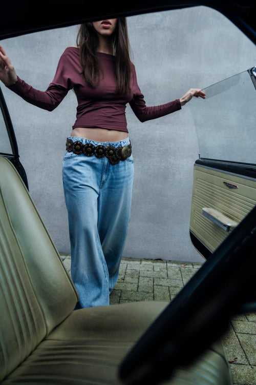 Top manches longues avec encolure bateau - PIMKIE - 1