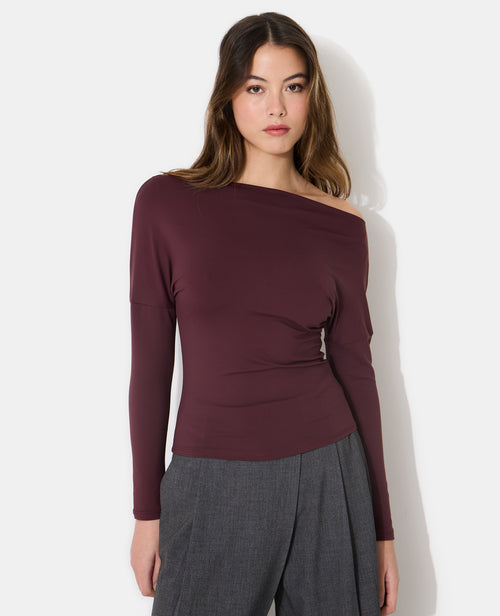 Top manches longues avec encolure bateau - PIMKIE - 5