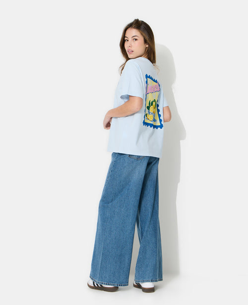 T-shirt oversize avec print devant et dos - PIMKIE - 3