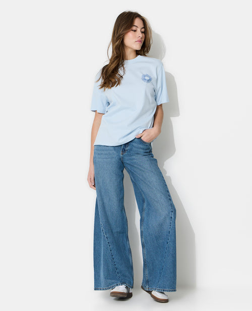 T-shirt oversize avec print devant et dos - PIMKIE - 1