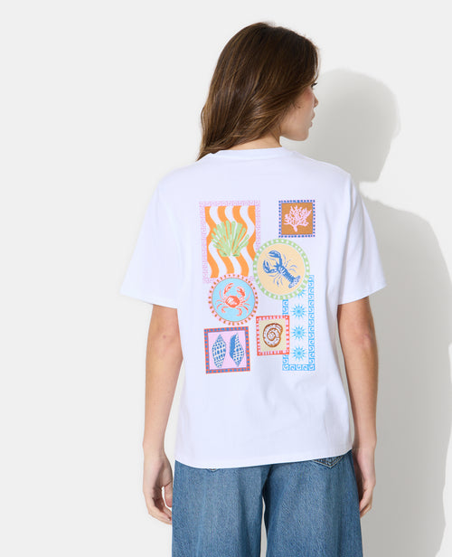 T-shirt oversize avec print devant et dos - PIMKIE - 6