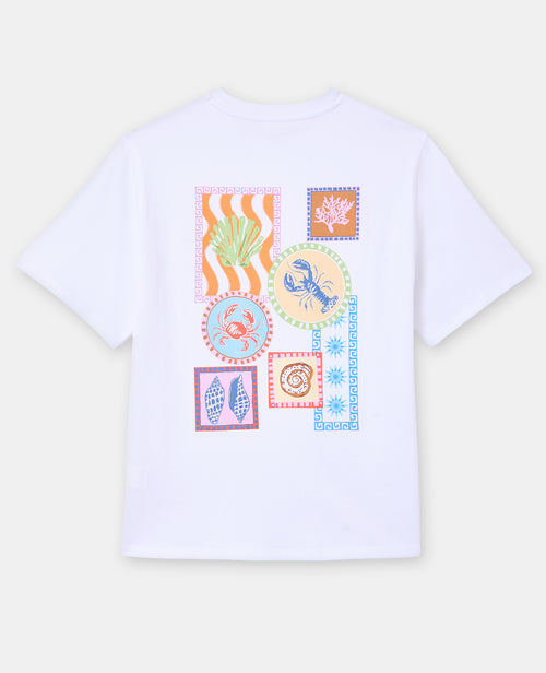 T-shirt oversize avec print devant et dos - PIMKIE - 1