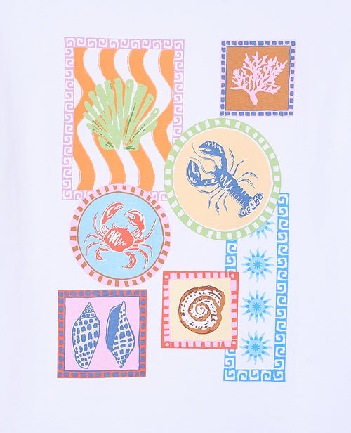 T-shirt oversize avec print devant et dos - PIMKIE - 8