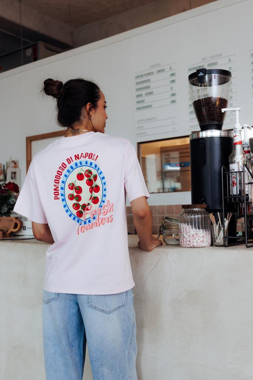 T-shirt oversize avec print devant et dos - PIMKIE - 1