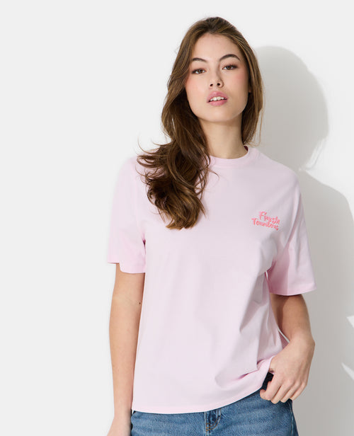 T-shirt oversize avec print devant et dos - PIMKIE - 5