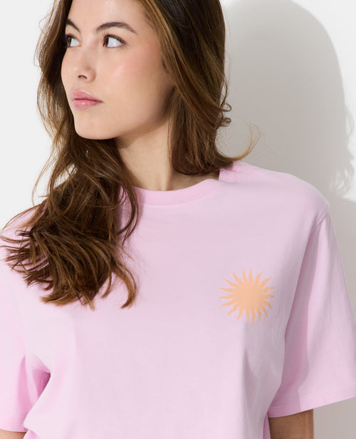 T-shirt oversize avec print devant et dos - PIMKIE - 2