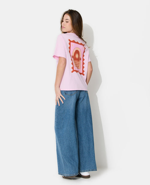 T-shirt oversize avec print devant et dos - PIMKIE - 3