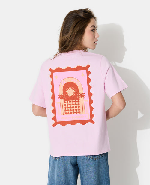 T-shirt oversize avec print devant et dos - PIMKIE - 6