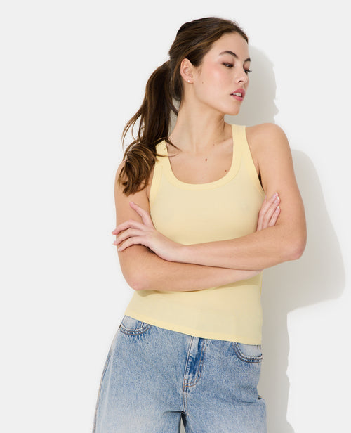 Débardeur en maille côtelée - PIMKIE - 5