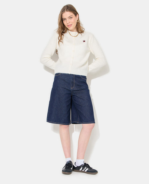 Gilet col rond avec étoile brodée - PIMKIE - 3