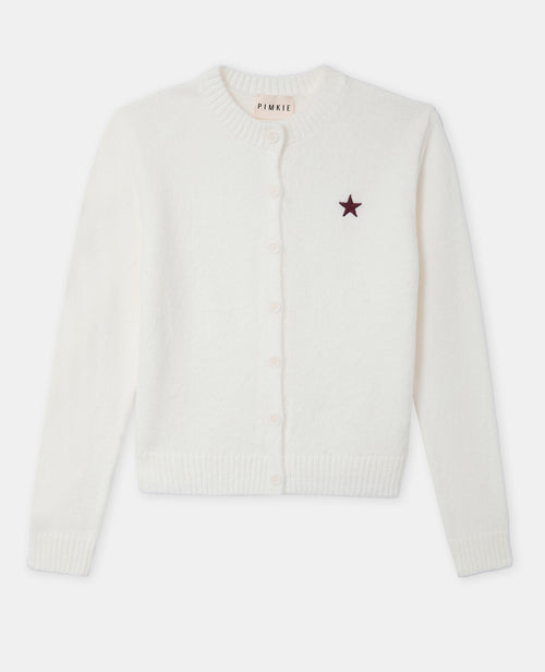 Gilet col rond avec étoile brodée - PIMKIE - 4