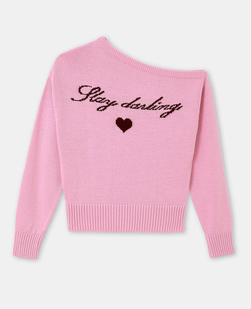 Pull asymétrique avec écriture poitrine - PIMKIE - 4