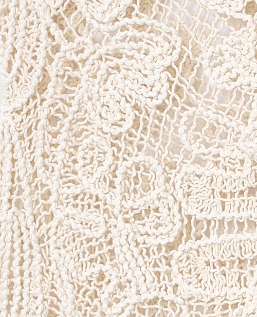 Top sans manches en crochet avec nouettes - PIMKIE - 1