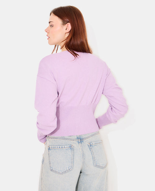 Gilet encolure V avec boutons fantaisie - PIMKIE - 6