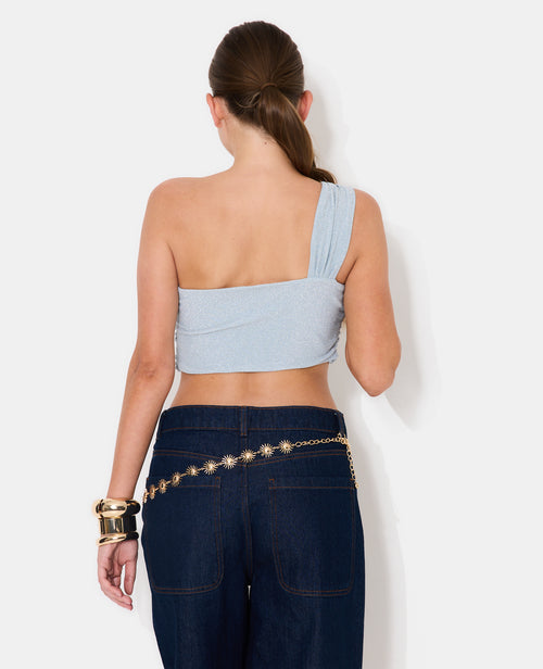 Top brassière asymétrique avec lurex - PIMKIE - 6