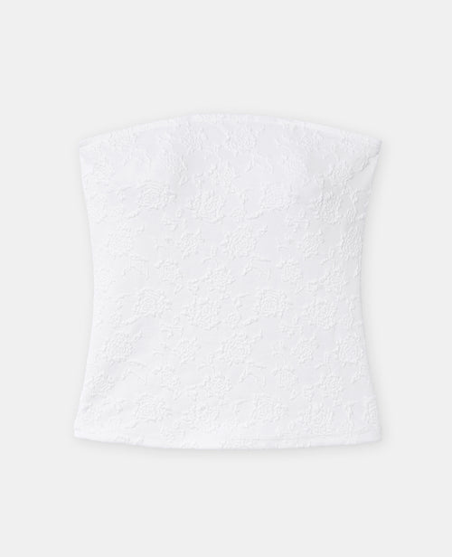 Top bandeau avec fleurs - PIMKIE - 4