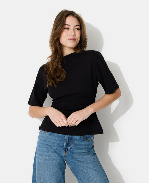 T-shirt avec taille resserrée et froncée - PIMKIE - 5