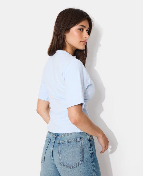T-shirt avec taille resserrée et froncée - PIMKIE - 6