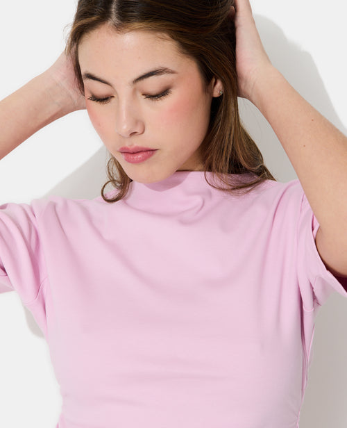 T-shirt avec taille resserrée et froncée - PIMKIE - 2