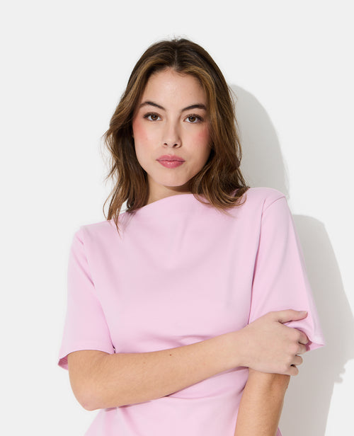 T-shirt avec taille resserrée et froncée - PIMKIE - 5