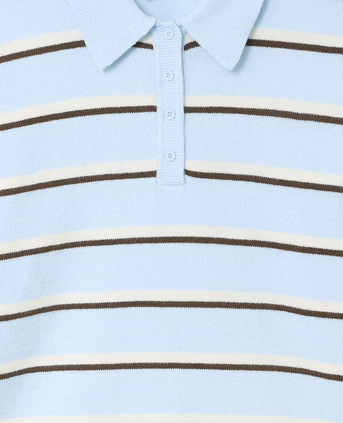 Pull rayé col polo - PIMKIE - 7
