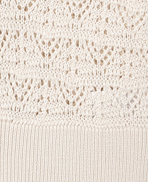 Gilet manches courtes en maille ajourée - PIMKIE - 8