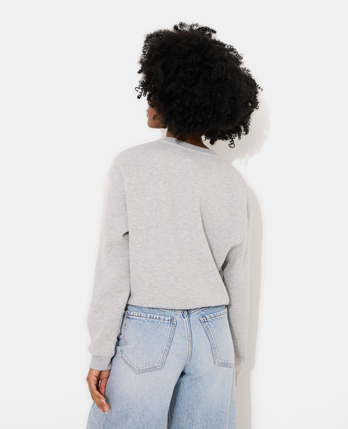 Sweat col rond avec dentelle - PIMKIE - 6